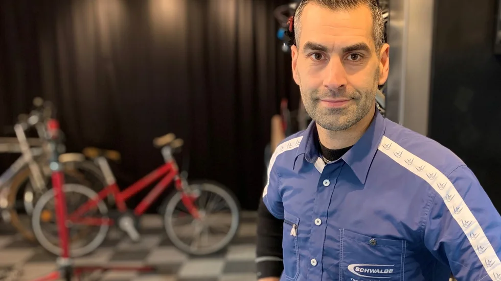 Stefan Goudevenos hade tidigare ett företag som han kallade för Lilla cykelgaraget.