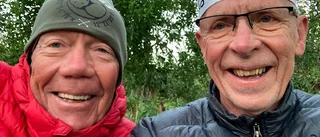 Snart har Bengt och Lennart cyklat över 350 mil