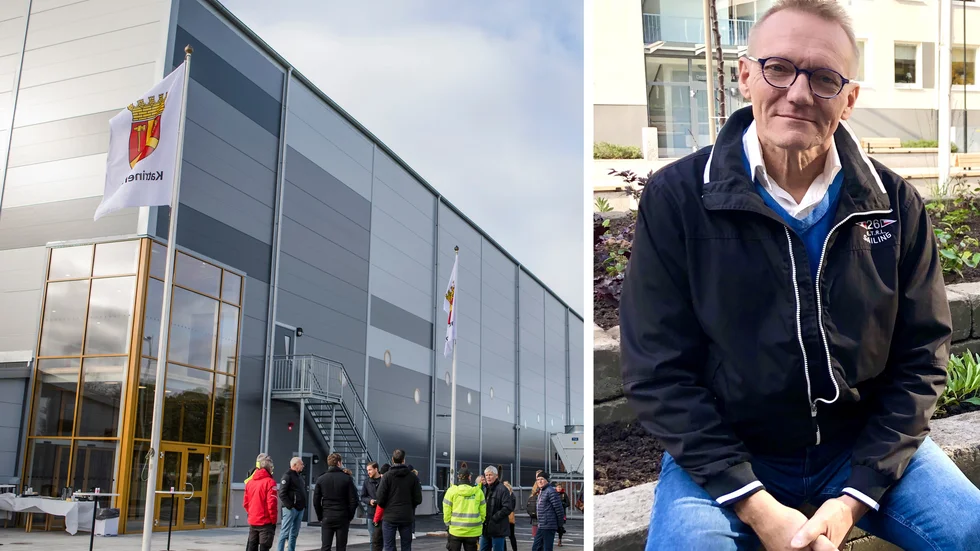 Joha Frondelius tycker att det känns väldigt olyckligt att de nya skyltarna ska upp på nya isarenan och ishallen samtidigt som många är kritiska till Kronfågels djurhållning.