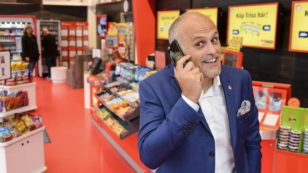 Pierre Jonsson, Svenska spel, letar fortfarande efter Flens senaste miljonär.