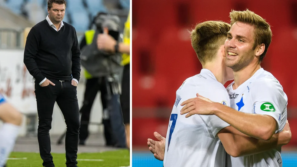 Jens Gustafsson hoppas och tror att Christoffer Nyman ska kunna spela mot Djurgården.