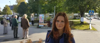 Språkrörskandidat på plats : "Vill se förändring" 