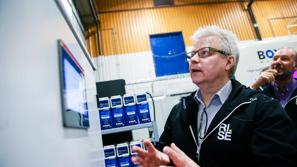 Tor Björn Minde är enhetschef vid Ice Datacenter i Luleå.