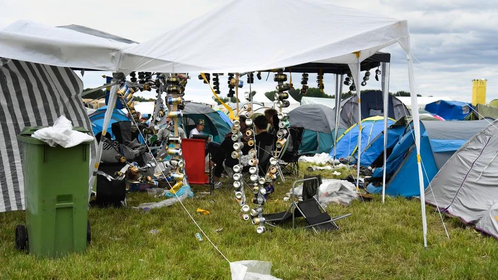 Efter dna-träff har en man i Blekinge begärts häktad som misstänkt för en våldtäkt på Bråvallafestivalen utanför Norrköping 2013. Arkivbild.