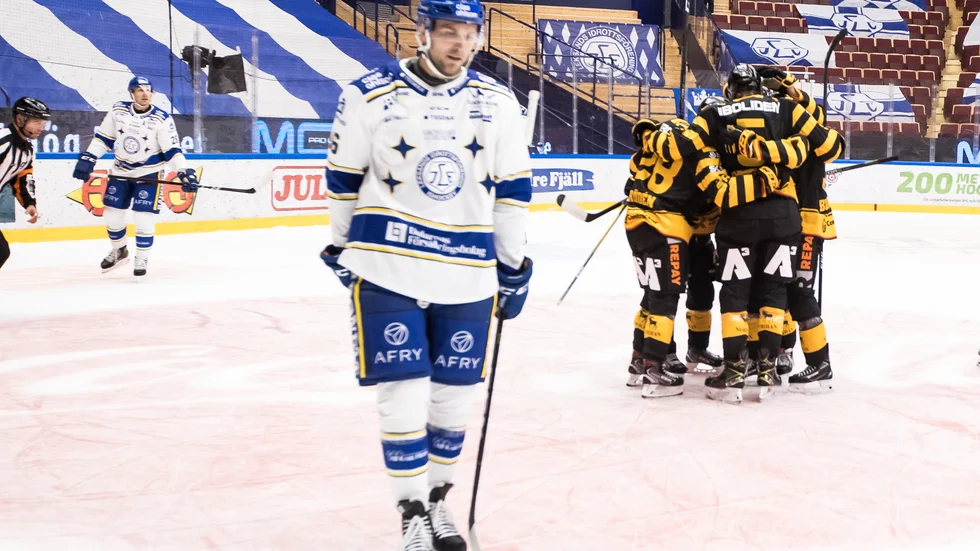 AIK vann till slut. Men trots ledning med 4–1, krävdes sudden death för att vinna. AIK vann med 5–4 i Leksand.