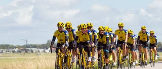 Här passerade Team Rynkeby i kampen mot cancer