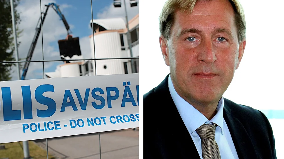 Enligt Stångåstadens preliminära prognos kade det ta ett år innan de drabbade familjerna ska kunna flytta tillbaka till den brandskadade byggnaden i Skäggetorp, meddelar Fredrik Törnqvist, Stångåstadens vd.