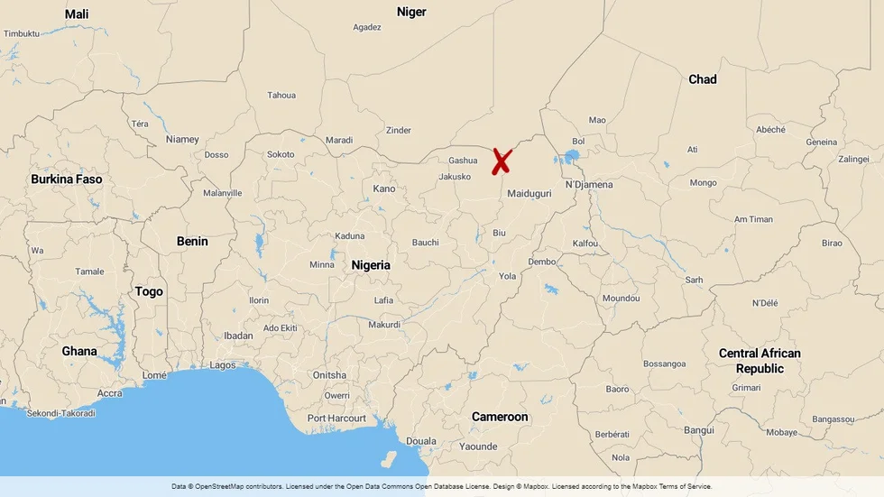 Ett femårigt barn och ytterligare en civil dödades medan en helikopter för humanitär hjälp fick materiella skador när jihadister genomförde ännu en attack i nordöstra Nigeria, enligt FN.