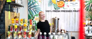 Premiär för juice- och gelatobar i Luleå