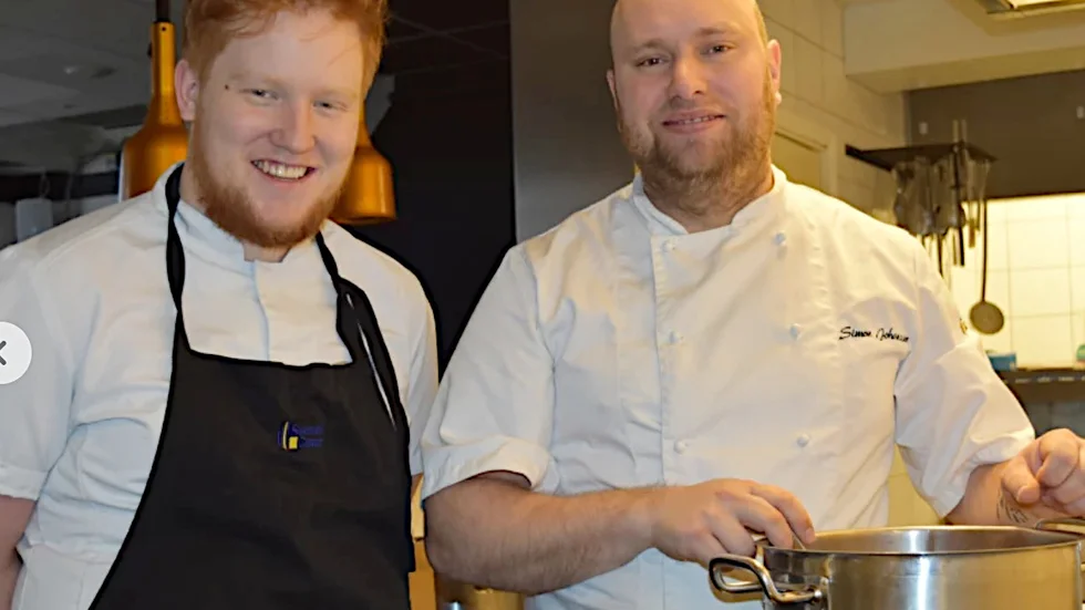 SMAK meddelar att man lägger ner restaurangen. På bilden syns delägarna Filip Petersson (till vänster) och Simon Johansson.