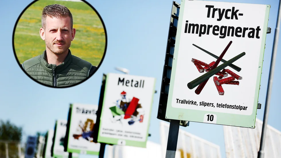 Hårdare sorteringsregler har gett ökade intäkter för återvunna förpackningar, konstaterar Kent Briby, produktionschef för återvinningen på Esem.