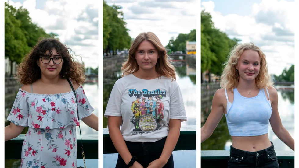 Elina, Matilda och Ellen har under sommaren arbetat med att samla in och ta fram förslag som kan göra att unga i Uppsala känner sig tryggare. 