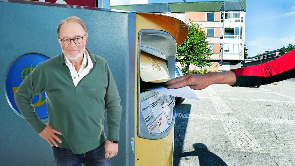 "Brevbäraren bar hem hela världens glädje och sorg", skriver Berndt Tiberg.