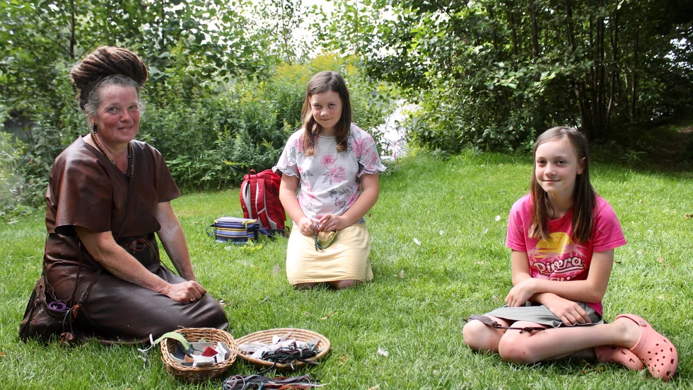 Maryam Elhattab, Linnea Vager och Tindra Vager.