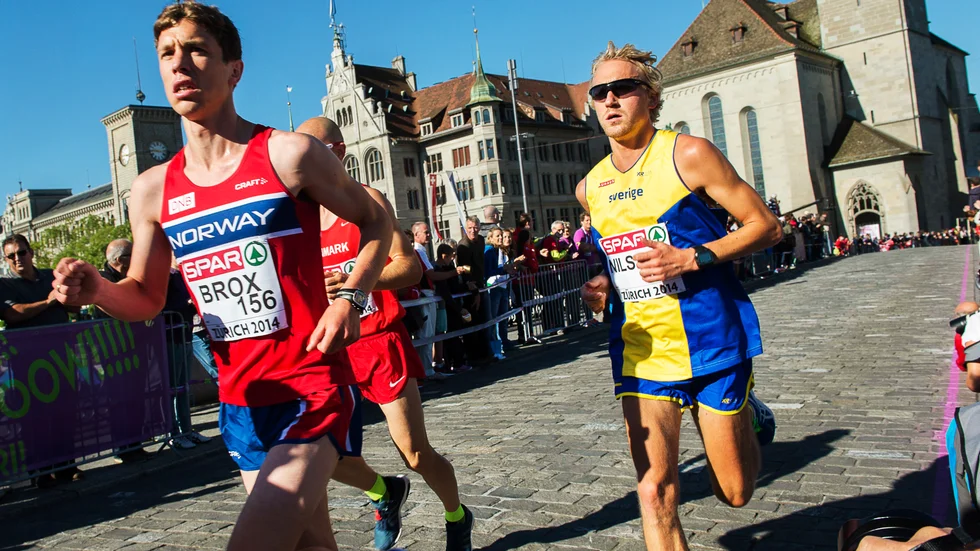 Maratonlöparen David Nilsson riskerar att drabbas när SOK vill skärpa resultatkraven för att få en OS-plats. Arkivbild.