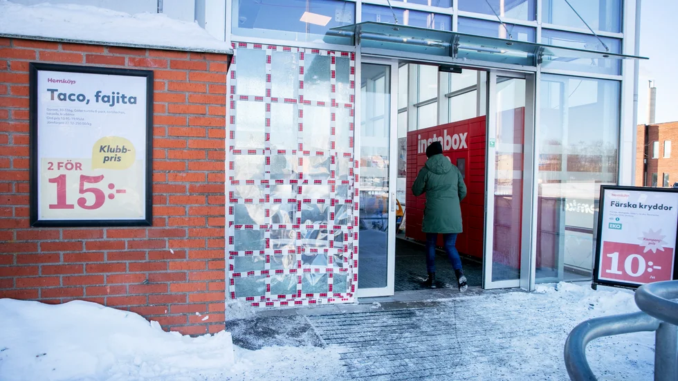Hemköp i Spelhagen utsattes för ett inbrottsförsök under natten till torsdagen.