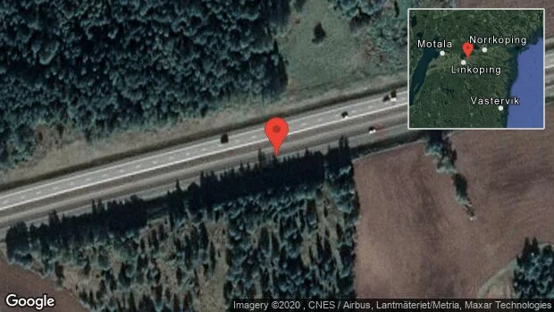Flera personbilar i olycka