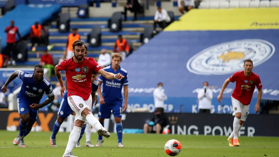 Bruno Fernandes skickade Manchester United till Champions League.