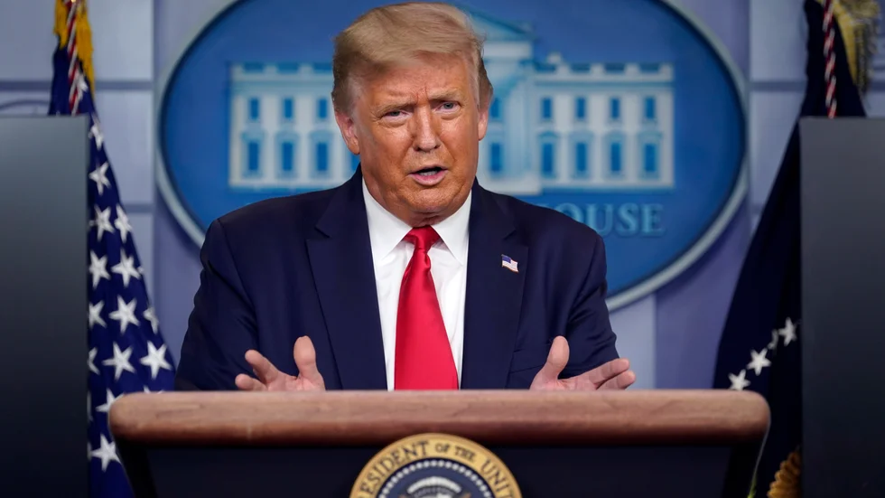 USAs president Donald Trump (republikan). 