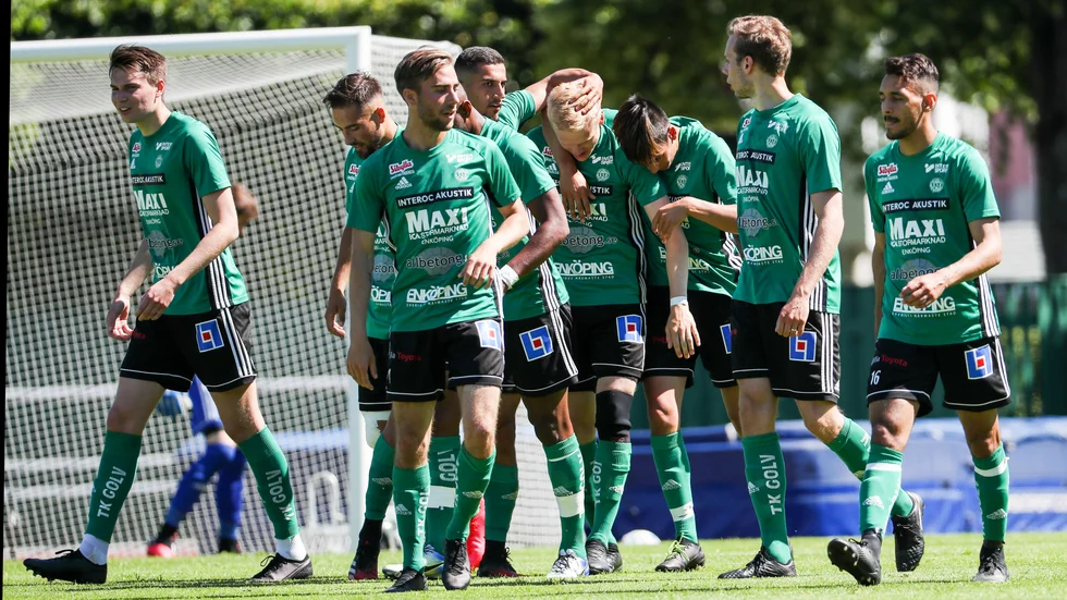 ESK genrepar mot IFK Kumla under lördagen.