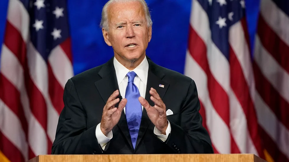 Demokratiska partiets presidentkandidat Joe Biden.