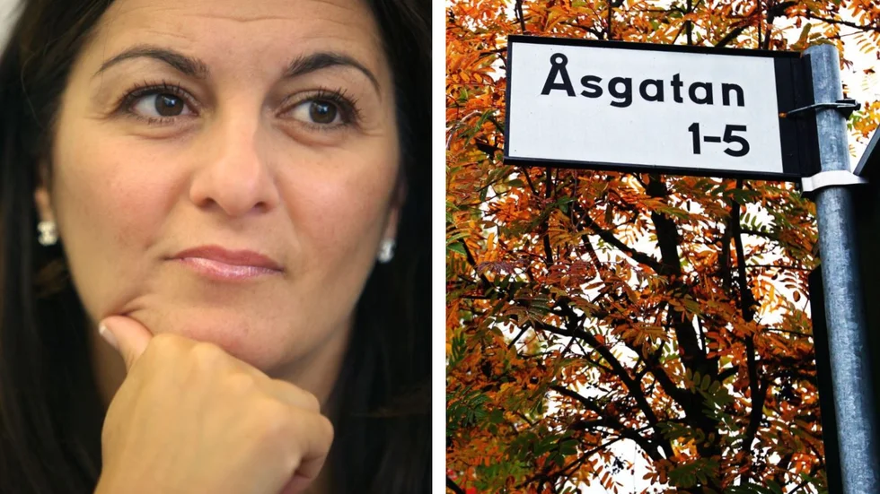 Advokat Elisabeth Massi Fritz företräder familjen Ammouri under rättegången i Linköpings tingsrätt. 