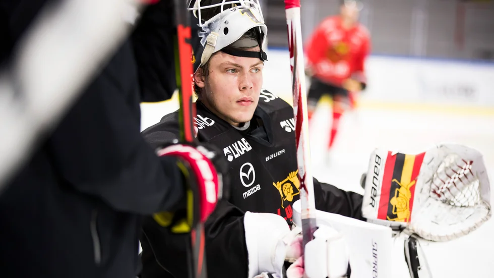 Jesper Wallstedt var tillbaka i matchtruppen mot Frölunda.