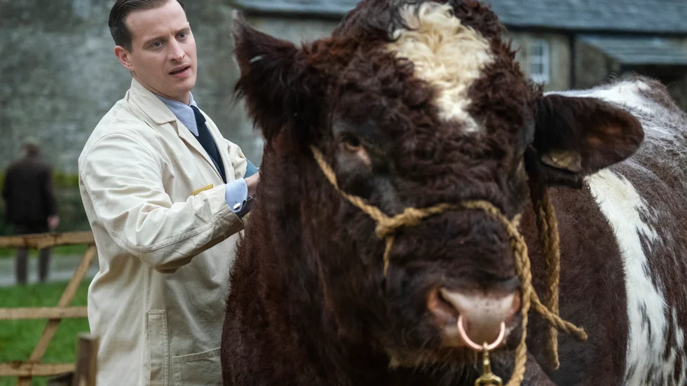 En lisa för själen. Nicholas Ralph i rollen som den unge veterinären James Herriot i nyinspelningen av klassikern "I vår herres hage".
