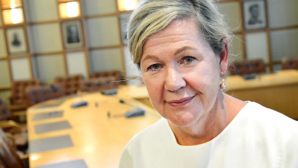 Socialchefen i Boden, Catharina Liljeholm, är glad att de nu är klara med vaccinationen mot Covid-19 på kommunens alla äldreboenden.