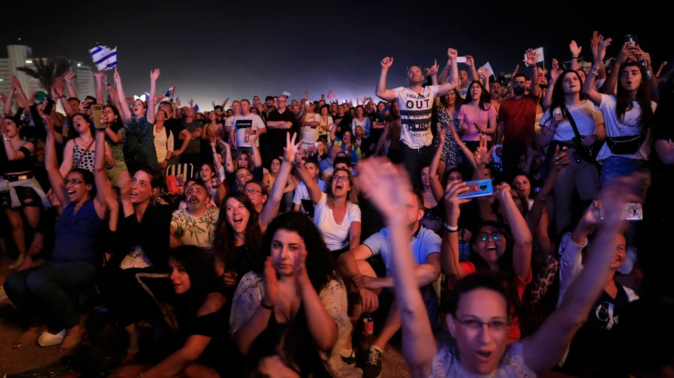Eurovision Song Contest sist det begav sig, i Tel Aviv, Israel, 2019. Arkivbild.