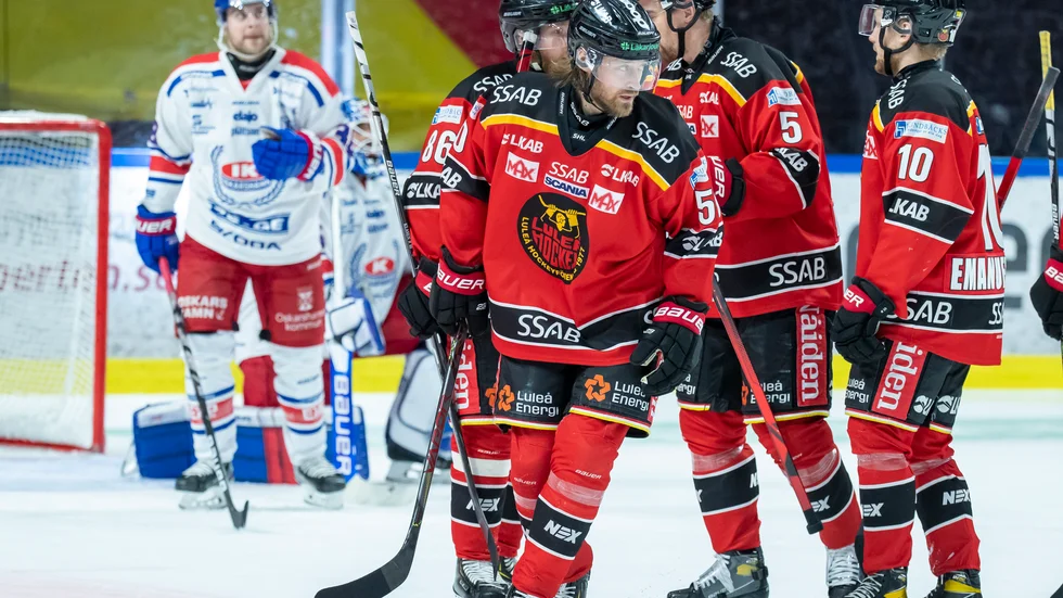 Daniel Sondell och hans Luleå vann mot Oskarshamn.