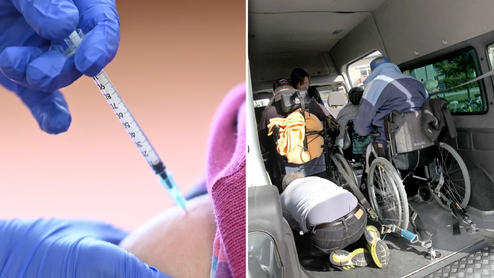 Personer med hemtjänst eller LSS-insatser erbjuds gratis sjukresa i samband med vaccinering mot covid-19.