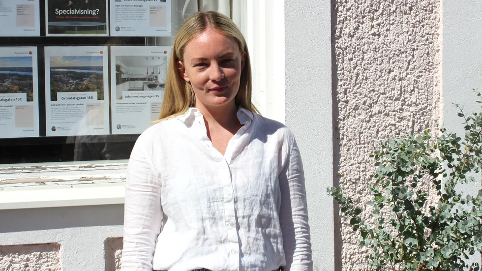 Moa Krohnstål Pil håller med om att aktiviteten på bostadsmarknaden har varit hög under våren. 