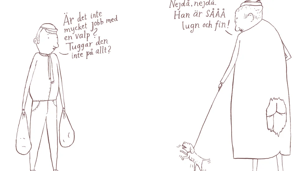 Att se människor genom hundens ögon kan vara intressat, menar Lena Sjöberg.