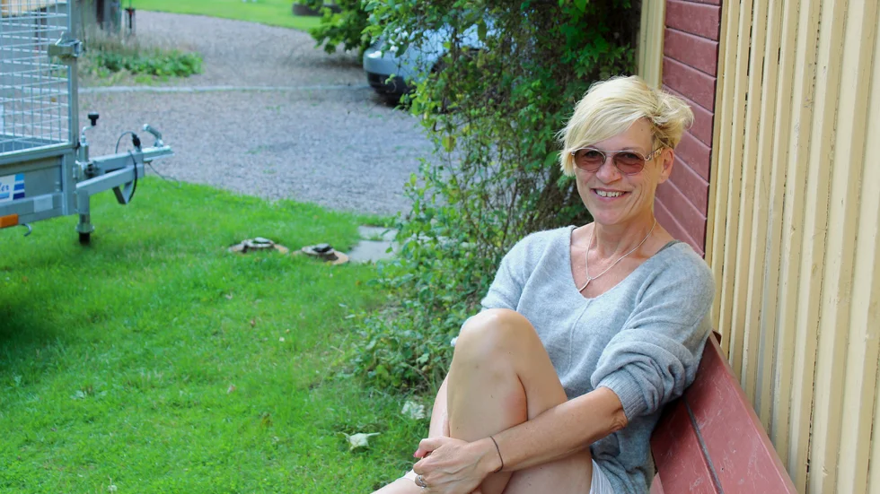 Som officer har hon rätt att ta ut pension vid 61 års ålder, men Helen har istället valt att börja på ny bana. 