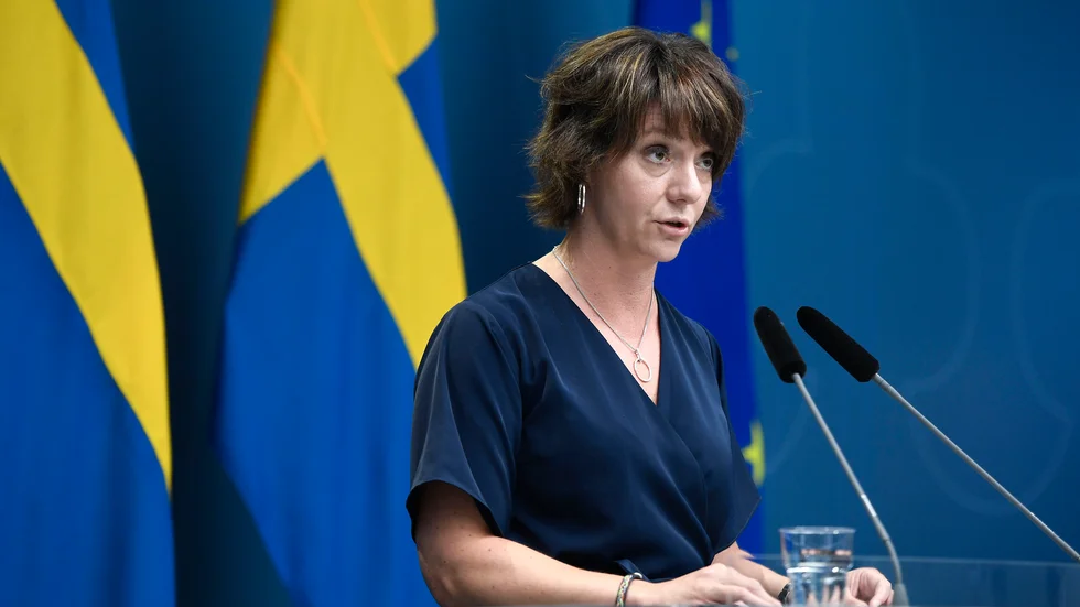 Matilda Ernkrans (S), minister för högre utbildning och forskning, har kallat till pressträff om högskoleprovet. Arkivbild.
