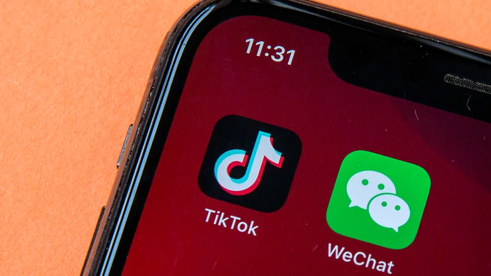 Den populära videoappen Tiktok riskerar att förbjudas i USA. Arkivbild.