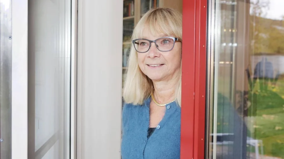 Gunsta. Huset i Gunsta är Inger Melkersson Janssons hem och arbetsplats.