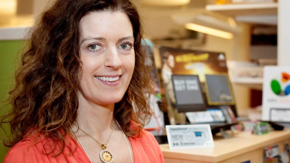 Vd. Anna Engholm, vd på Motion Display.