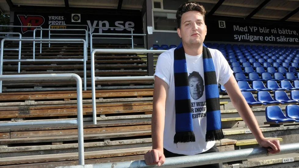 Oskar Bernövall från Västra sidan var med när Sirius senaste gick upp. Då från division 1 till Superettan 2013.