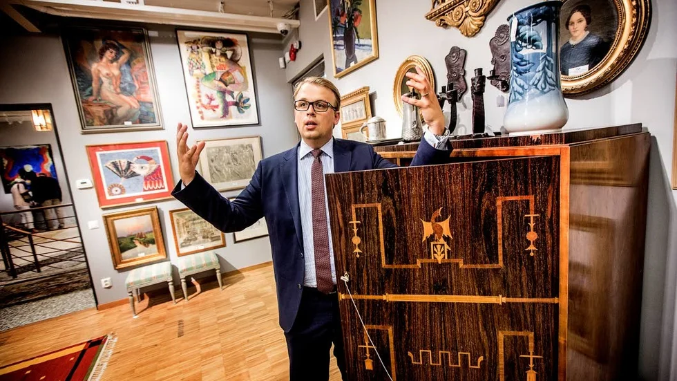 Magnus Bexhed, vd för Uppsala auktionskammare.
