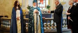 Glad kyrkoherde togs emot