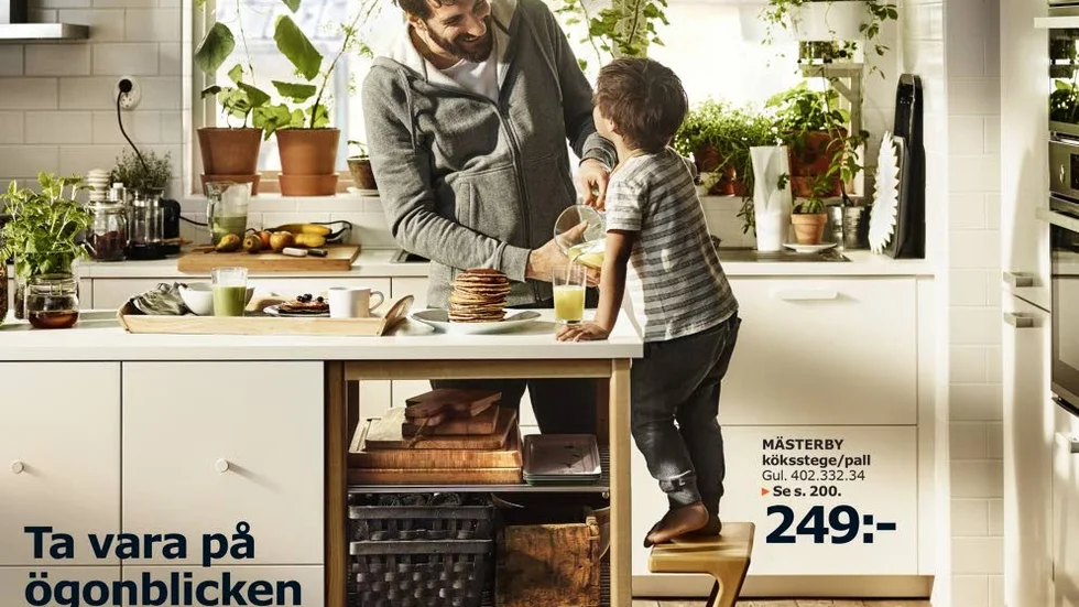Framsidan till årets Ikeakatalog.