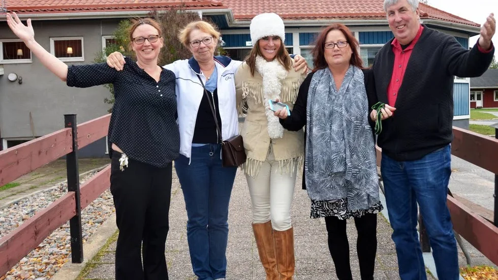 Gunilla Lindbäck, Maine Carlsson, Katarina Burman, Susanne Björck och Robert Nordqvist.