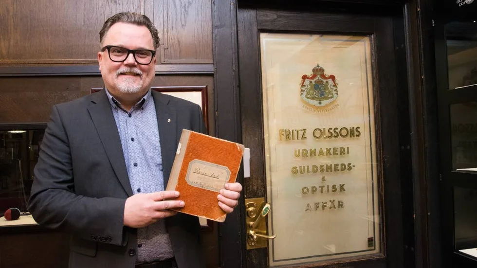 Nye ägaren. Peder Westberg, som driver Guldsmeden i Skellefteå, förvärvade anrika Fritz Olsson med butiker i Luleå, Boden och Kalix för ett år sedan.