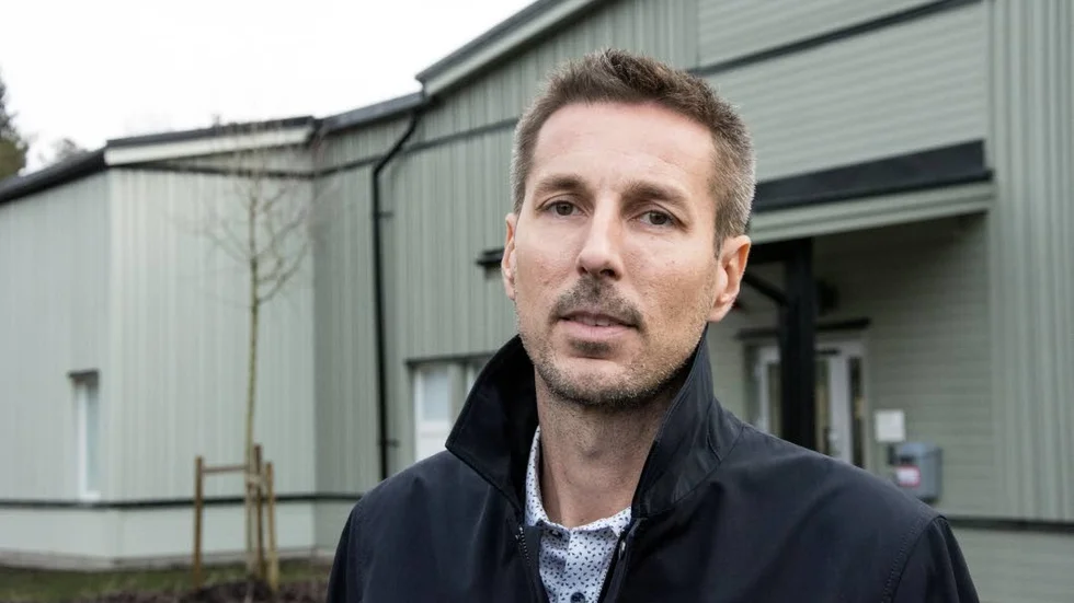 Daniel Josjö, rektor vid Svedjeskolan i Luleå.