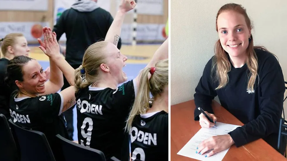 Nästa säsong så tillhör danska Mie Sörensen Boden Handboll.