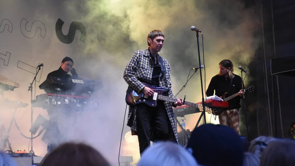 Thomas Stenström på Kirunafestivalen.
