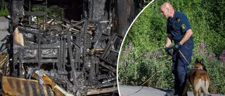 Misstänkt husvagnspyroman anhållen