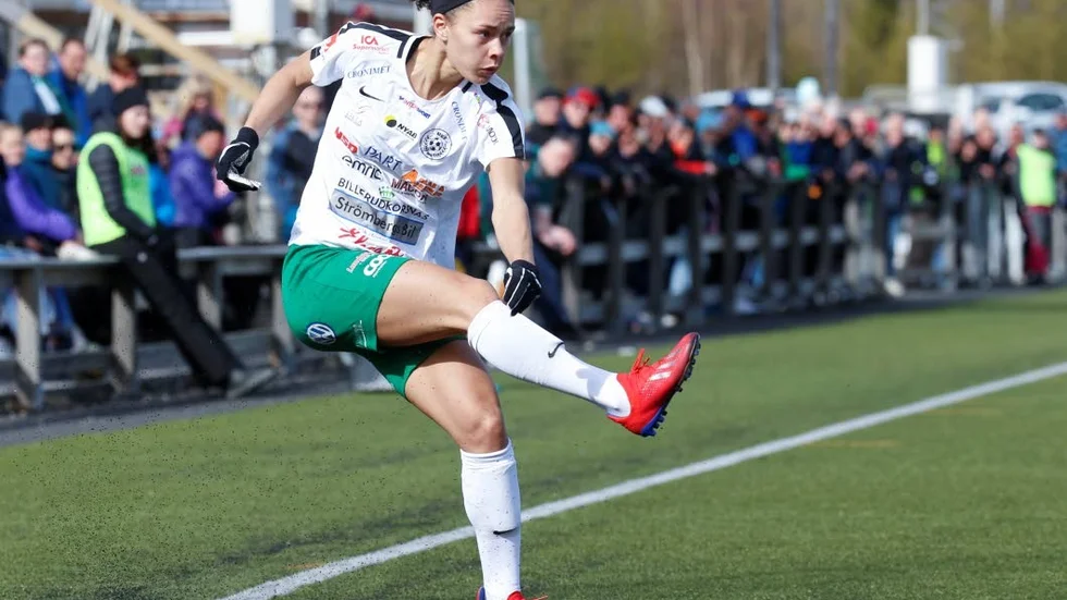 Rebekah O'Brien blev poängräddare för Assi.